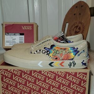 RARE New Vans Desert Embellish Tan Safari Cactus Joshua Tree Size US Mens 10